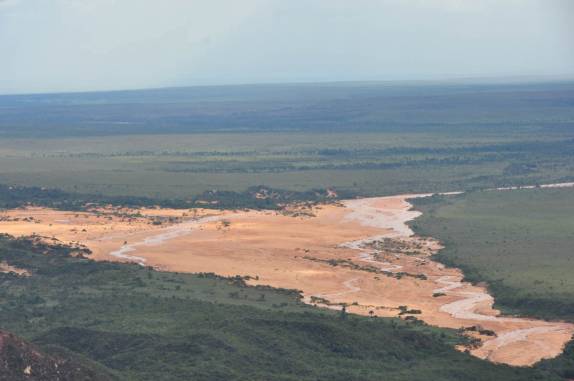 Dunas do Jalapão - TO, vistas do alto da Serra do Espírito Santo